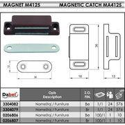 MAGNET ZA NAMEŠTAJ M4125/ 3kg (4kom.)