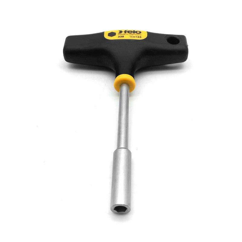 Adapter sa T-ručkom Felo za bitove 1/4 x 125 33812560