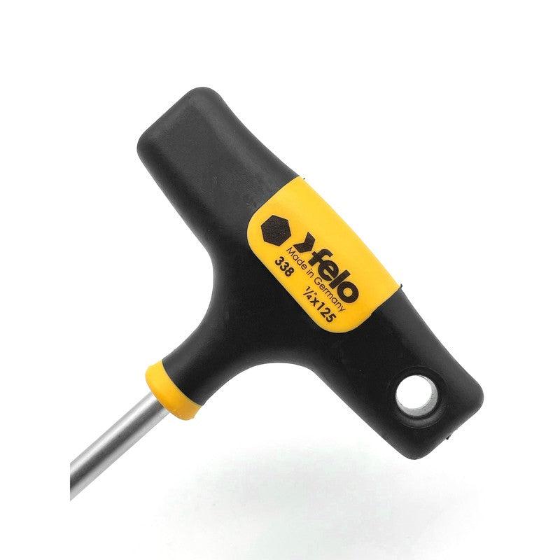 Adapter sa T-ručkom Felo za bitove 1/4 x 125 33812560