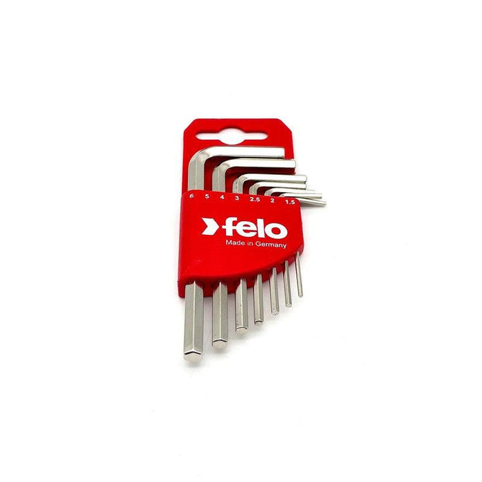 Set kratkih šestougaonih L-ključeva Felo HEX 1,5-6,0 mm 34500711 7 kom