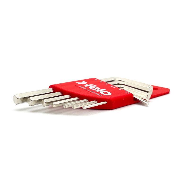 Set kratkih šestougaonih L-ključeva Felo HEX 1,5-6,0 mm 34500711 7 kom