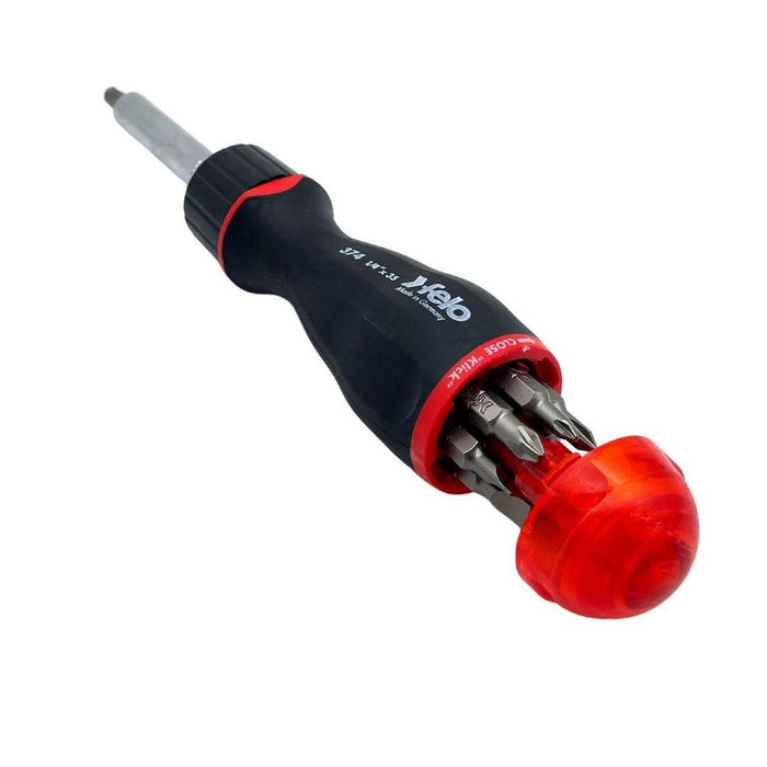 Šrafciger sa nastavcima i nastavkom Felo SL PH PZ 9 komada 37400405 reverzibilni