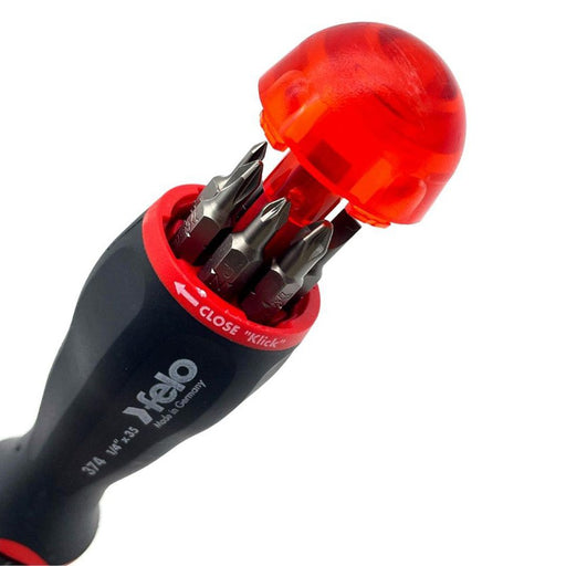 Šrafciger sa nastavcima i nastavkom Felo SL PH PZ 9 komada 37400405 reverzibilni