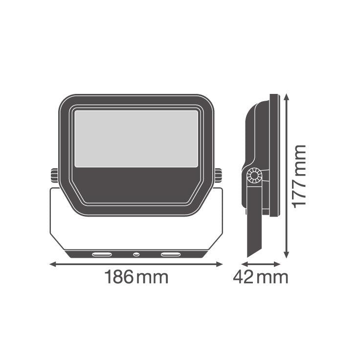 LEDVANCE LED reflektor — 30W, 4000K, IP65