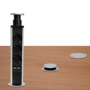 Ugradni "pop-up" razdelnik sa USB punjačem