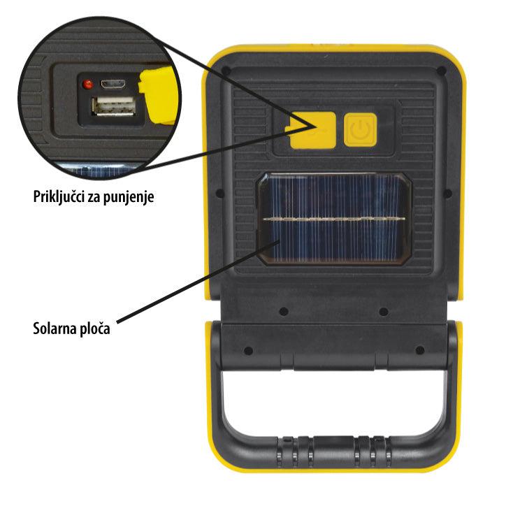 Prenosni punjivi LED reflektor — 3W, 6400K, IP20