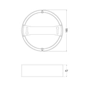 Nosač za ugradni LED panel 13W