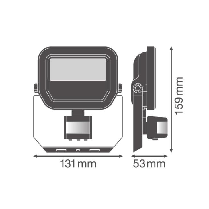 LEDVANCE LED reflektor sa senzorom — 10W, 4000K, IP65