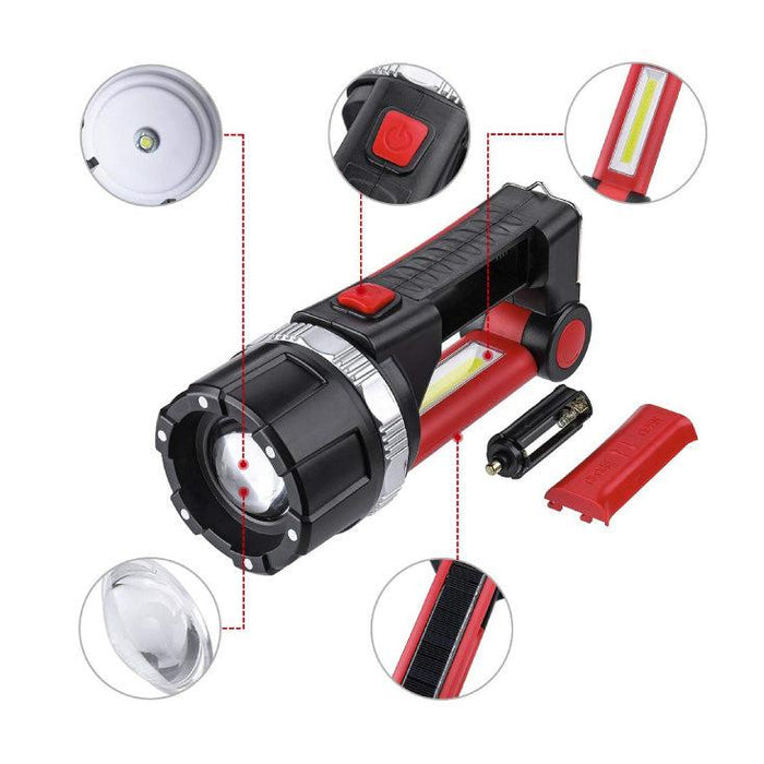 Multifunkcionalna punjiva LED baterijska lampa