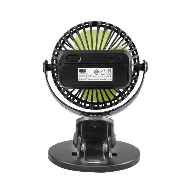 PROSTO punjivi mini ventilator sa štipaljkom