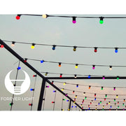 LED globus sijalica E27 — 2W, 3000K, 5 kom. roze