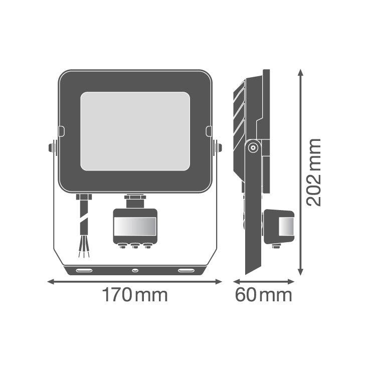Ledvance LED reflektor sa PIR senzorom 50 W, 4000 K, IP65