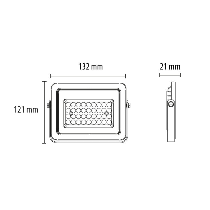 LED reflektor — 20W, 6500K, IP65