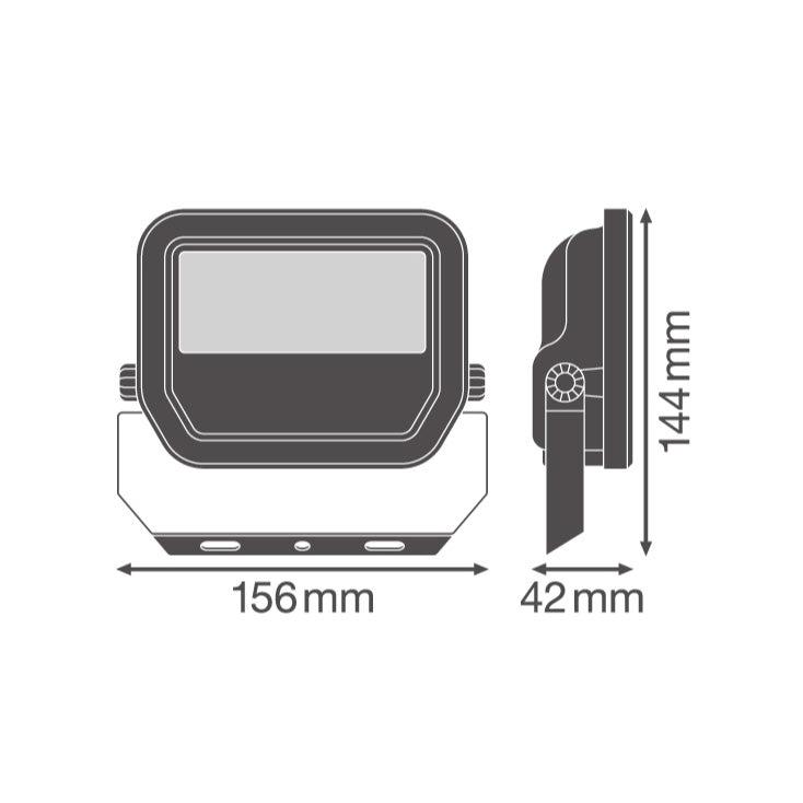 LEDVANCE LED reflektor — 20W, 4000K, IP65