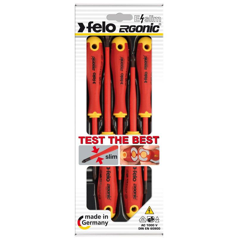 Set šrafcigera Felo Ergonic VDE E-Slim SL/PH 41385198 5 kom