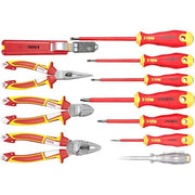 Set dielektričnih alata Felo Ergonic VDE sa sa kleštima i testerom 41391104 11 kom