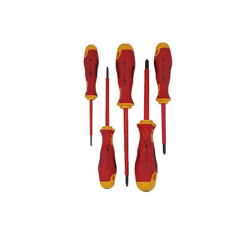 Set šrafcigera Felo Ergonic VDE sa testerom napona SL/PH 41396398 6 kom