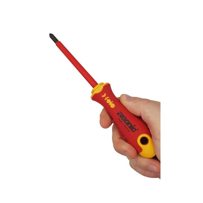 Set šrafcigera Felo Ergonic VDE sa testerom napona SL/PH 41396398 6 kom