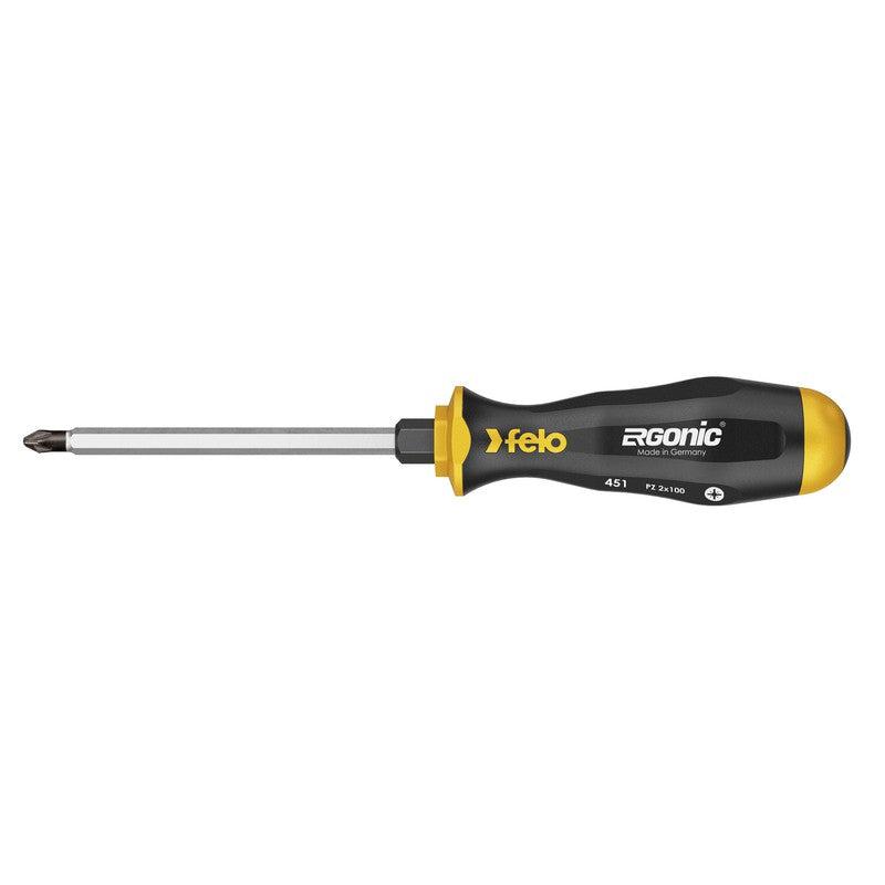 Šrafciger udarni Felo Ergonic Pozidriv PZ2 x 100 45120340