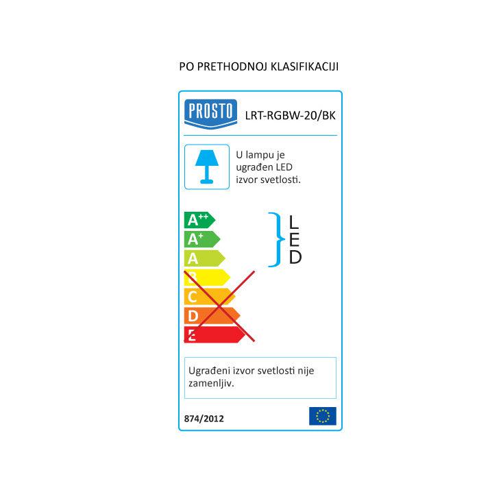 LED reflektor RGB smart — 20W, 2700K, IP65
