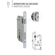 AGB BRAVE SICUREZZA SA VALJKOM ZA DRVENA VRATA- cilindar/ oblo čelo 22mm