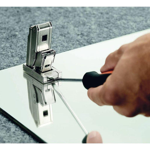 BLUM CLIP top CRISTALLO šarka za vrata sa ogledalom 110°, sa oprugom