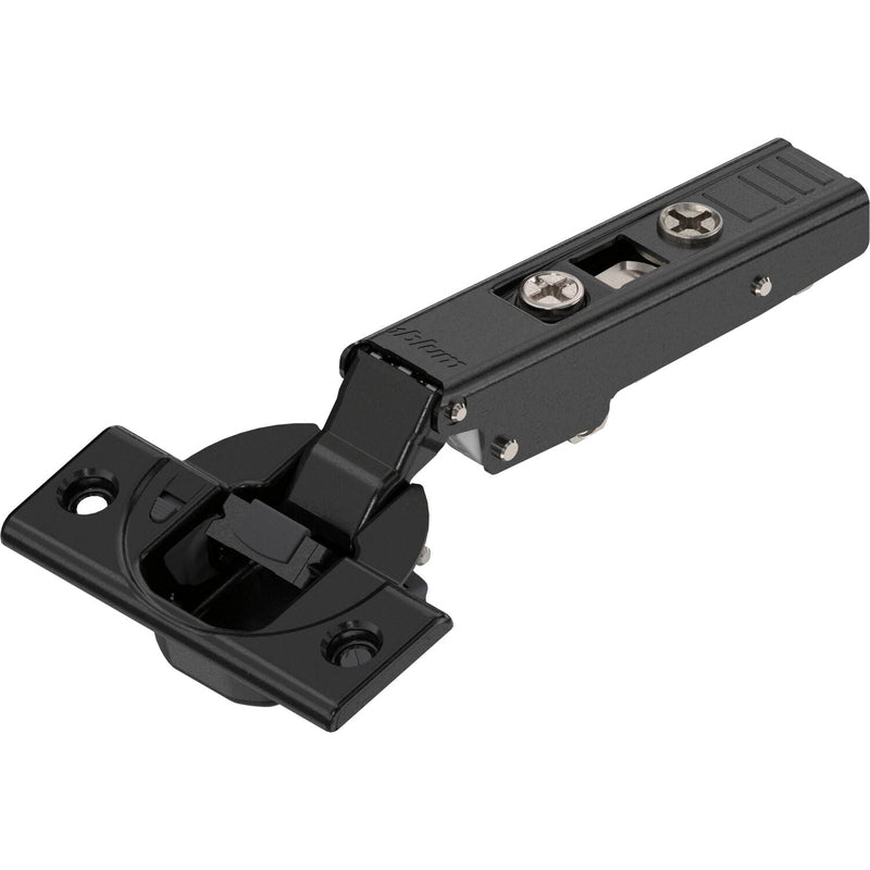 BLUM CLIP top BLUMOTION ONYX šarka 110°, ravna sa podloškom i sa federom, šrafovi