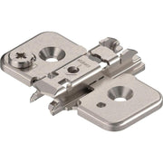 BLUM CLIP podložna pločica Onyx, Spax-vijci, HV: ekscentar, razmak 0 mm