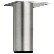 Dekorativna nogica fiksna, ø 40 mm, aluminijum brušen