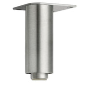 Dekorativna nogica fiksna, ø 40 mm, aluminijum brušen