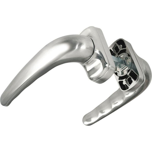 MASTER kvaka Comfort - par sa rozetom, crna mat