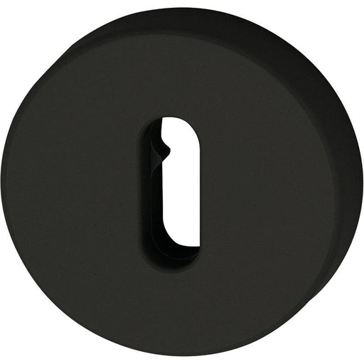 HEWI rozetna za ključ plitka 306.23 - tamno crna