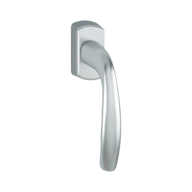 HOPPE prozorska ručica NEW YORK - Secustik, štift 7 x 32-42 mm, srebrno eloksirana