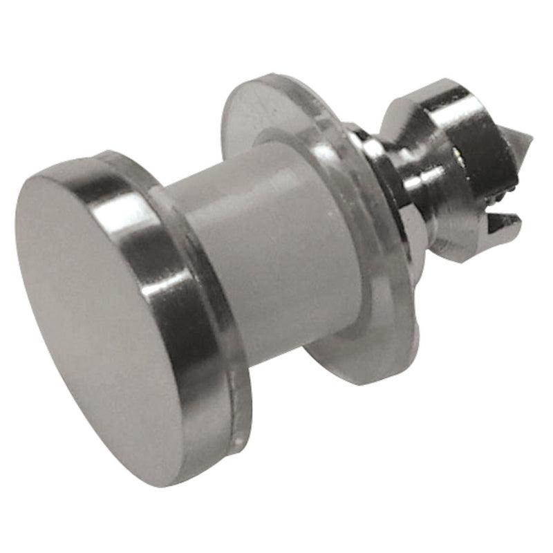 Montažni pribor M8 — jednostrano na staklo, inox