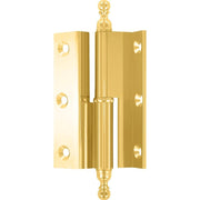 Stilska šarka za nameštaj, zglob D,50x33 mm, mesing
