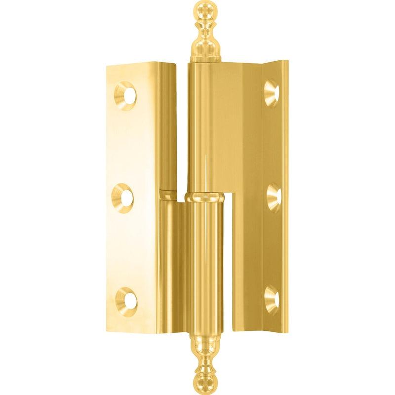 Stilska šarka za nameštaj, zglob D,50x33 mm, mesing