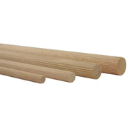 Rebrasti drveni tiplovi u štapu 1000 mm – Ø6–20 mm
