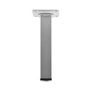 Nogica za nameštaj, kvadratna forma 25x25 mm, čelik