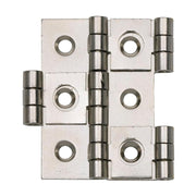 Šarka Paravant 50x21 mm, debljina drveta 15 mm, mesing niklovan mat