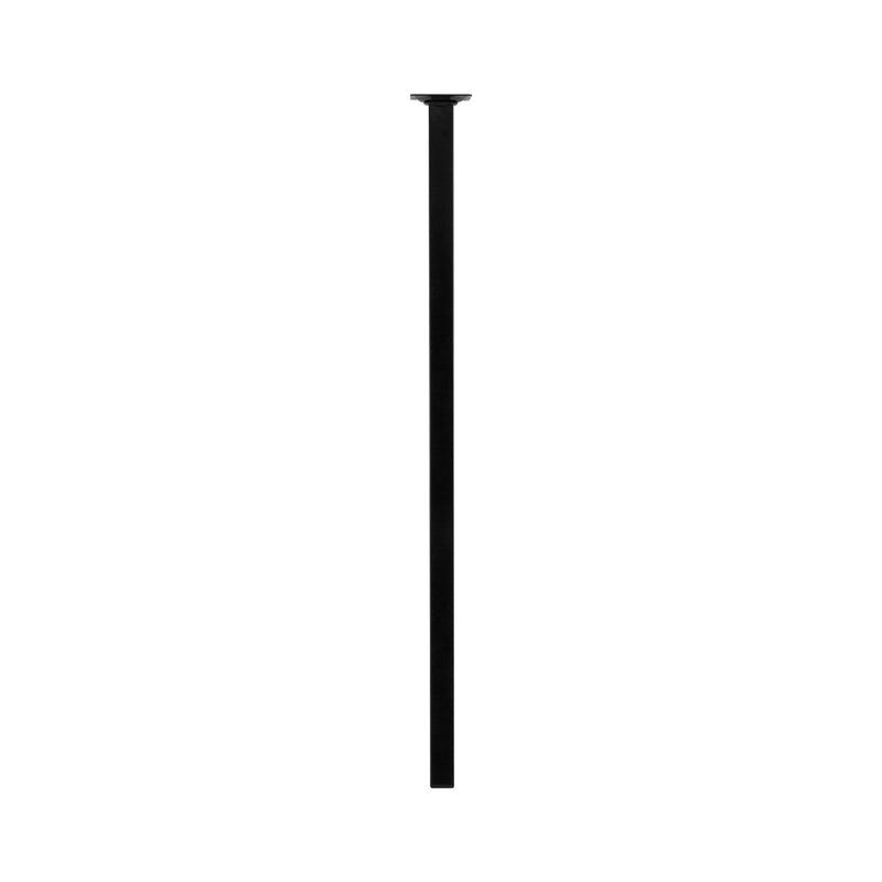 Nogica za nameštaj, kvadratna forma 25x25 mm, čelik
