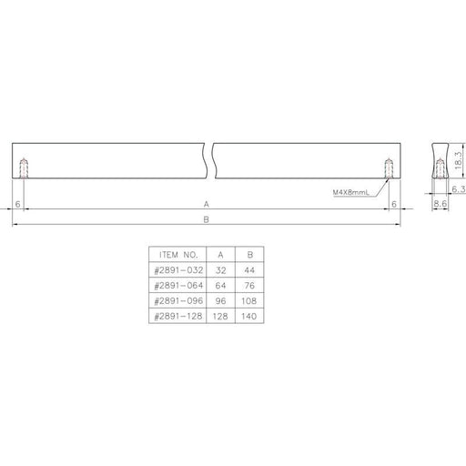 Ručkica AGETOR - četkani aluminijum