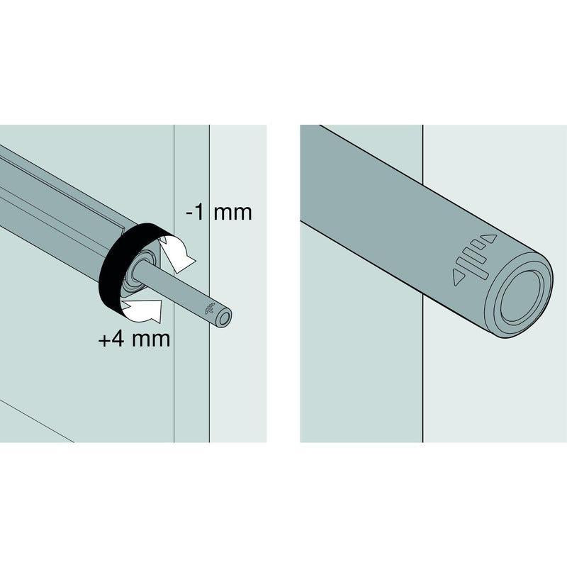 TIP-ON ZA VRATA- kratka verzija sa magnetom BLUM
