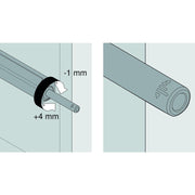 TIP-ON ZA VRATA- dugačka verzija sa magnetom BLUM