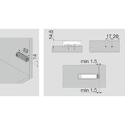 RAVNA ADAPTERSKA PLOČICA- KRATKA VERZIJA- 20/17