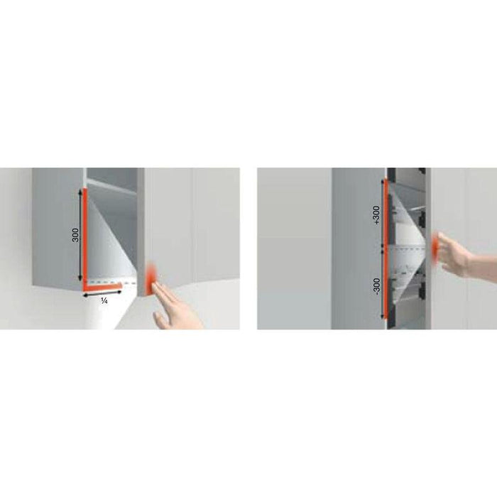 BLUM TIP-ON za vrata, kratka verzija sa magnetom 