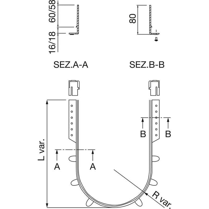 Sifon Flex - fleksibilan plastičan profil za fioke