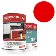 LIGNOPUR PU EMAJL CRVENA- VISOKI SJAJ/RAL - HOBA.RS