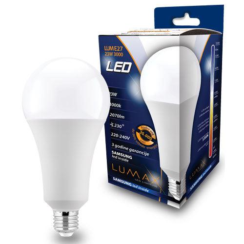 LUMAX LED sijalica E27 A60 — 7W do 23W