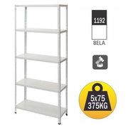 Metalna Polica 170x75x30cm 5x75kg