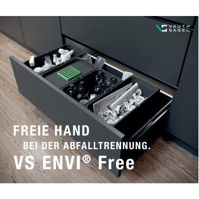 VS ENVI Free kanta 29 litara, ŠxVxD= 315 x 326 x 382 mm, plastika lava siva